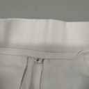 Women's White Pleated Blouse Size S Short Sleeve Textured Fabric New with Tags