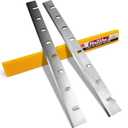 12-1/2-Inch Planer Blades Knives for DeWalt DW733 Planer DW7332 Replacement Blades Thicknesser Planer Parts, HSS 12-1/2" x 1-1/16" x 1/8"- 2 pcs