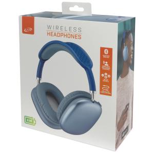 ILive Over Ear BT Headphones Light Blue