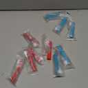 Replacement Brush Heads Compatible with Brusheez Kids' Electric Toothbrush, Toothbrush Head Refill, 5 Pcs Red + 5 Pcs Blue