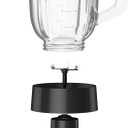 BLACK+DECKER PowerCrush Multi-Function Blender with 6-Cup Glass Jar, 4 Speed Settings, Silver