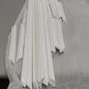 1 Set Peel and Stick Door Moulding Kit 3-Layer Premade Door Panels Molding Trim Self Adhesive 3D Trim for Mirror Window Frame Decor (Top 9"x10" Middle 9"x24.8" and Bottom 9" X 24.8")