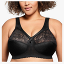 Glamorise Full Figure Plus Size MagicLift Original Support Bra Wirefree #1000 56C