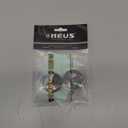 MEUS RACING UTB18 Front Brass Portal Axle Covers Weigths 65g/pc for AXIAL UTB18 Capra Trail Buggy #AXI212010 Upgrade Parts 2Pcs, Black