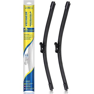 22"+22" Windshield Wiper Blades Compatible With 2014-2018 GMC Sierra/Sierra 1500 Automotive Replacement Windshield Wipers 2 Pack (22+22 (Exact Fit))
