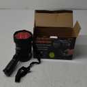 Rechargeable Spotlight Flashlight, 99,000 Lumens Spot Light Handheld Spot Lights, LED Spotlights with COB Light,Super Bright Hand Held Spotlight for Boat