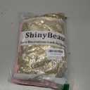 ShinyBeauty PHOTOBOOTH Backdrop - 4FTx7FT - Light Gold Sequin Fabric, Wedding & Rust Backdrop, Photography Curtains