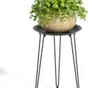 SUEH DESIGN Plant Stand Indoor, Metal Plant Stand Round Plant Table Heavy Duty Plant Stool Tall Flower Pot for Indoor Outdoor Home Decor, 1 Pack Tall