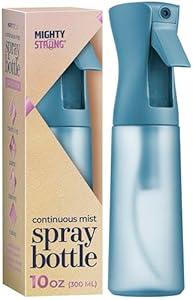 10 OZ Continuous Spray Bottles - Ultra Fine Mist Sprayer | Water Spray Bottle For Hair Stuff, Mister Spray Bottle For Plants Mister | Hair Spray Bottles For Hairstyling, Cleaning, Salons