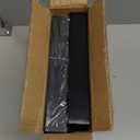 12 Inch Trapezoid Table Legs Black, DIY Furniture Metal Legs for Coffee Table, Bench Stool Cabinet Furniture Feet - Set of 2