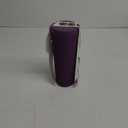 HD 6oz Iridescent Short Rounded Glass Candle White