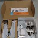 Veise VE027-L Built-in WiFi Smart Lock with Lever Handles, Fingerprint keyless Entry Door Lock Set, App Remote Control, Electronic Deadbolt for Front Door, Touchscreen Keypad, Auto Lock, Satin Nickel