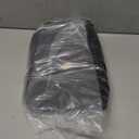 Femuar Reusable Lunch Box for Men/Women - Insulated Lunch Bag Leakproof Lunchbox for Work Office Picnic Beach - Freezable Lunch Cooler Bag with Adjustable Shoulder Strap - Black (Medium Size)