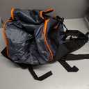 Ski Boot Bag Backpack, 50L Large Capacity Water-Resistant Padded Ski Travel Bag & Snowboard Boot Bag for Ski Boots, Helmet, Goggles, Clothes, Gloves, Snowboard Gear (Dark Blue)