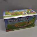 Kids Stepping Stones  5-Piece Balance and Coordination Obstacle Course Set with Non-Slip Silicone Bottoms for Indoor and Outdoor Active Play