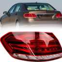 Dasbecan Driver Left Side Tail Light Assembly Compatible with 2014-2016 Mercedes Benz W212 E Class E250 E300 E350 E400 E550 E63 Rear Lamp Outer w/Led Bulbs Replaces# 2129061303 MB2804112