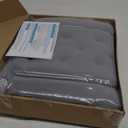 Full Body Bath Pillow for Bathtub, Thick Bathtub Cushion with Laundry Bag, Luxury Tub Pillow for Bath for Headrest Neck and Back Support Gray 51" x 16"