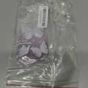 Compatible with iPhone 16 Plus Case for Women/Girls, Cute Butterfly Glitter Bling with Bracelets Anti-Scratch Shockproof Case for iPhone 16 Plus, Purple with Bracelets