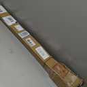 EXCLUSIVE HOME Silver Aged Sphere 1" Curtain Rod and Coordinating Finial Set, Gold, Adjustable 36"-72"