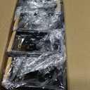 4 Pack Magnetic Spice Rack for Refrigerator – Strong Magnetic Shelf for Fridge, 4 Large Spice Organizers, Paper Towel Holder & 8 Hooks – Kitchen Storage by Home Haven.