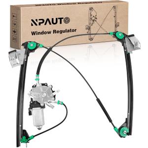 Front Driver Side Power Window Regulator with Motor fit for C5 Chevy Corvette 1997 1998 1999 2000 2001 2002 2003 2004, 748-472, Left