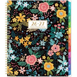 Planner 2026-2027 - 9" x 11",Academic Planner 2026-2027, JUL.2026 - JUN.2027, Weekly and Monthly Planning with Monthly Tabs, Back Pocket + Thick Paper + Twin-Wire Binding
