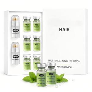 Hair Regrowth System, Advanced Hair Growth Serum with Ginseng, Eclipta Prostrata, Peppermint Oil & Ginger Root|Supports Fuller-Looking, Thicker-Looking Hair for Men & Women