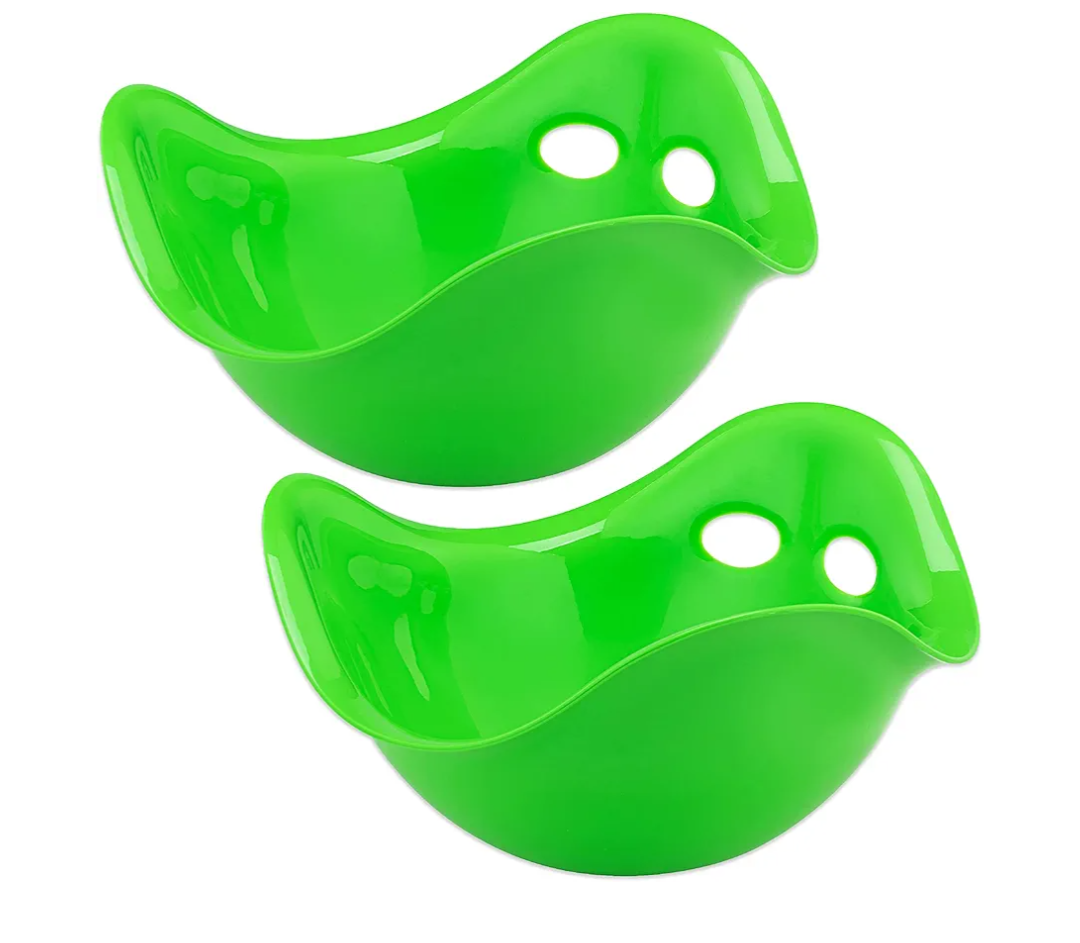 Goji Baby Wobble Chair - Sensory Spinning Seat for Kids - Playtime Toddler Spin Toy - Sand, Snow, Pool, Classroom, Home - Stackable Scoop Chairs (Green)