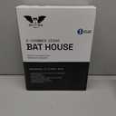 BIGBATBOX - Bat House for Outdoors - Clean Your Backyard from Mosquitoes - Wooden Bat House Kit - with Our Proven Bat Box Design