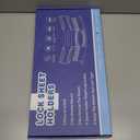 Lock Bed Sheet Straps Holder with Adjustable Height Position, Upgraded Open Corner Holders Keep Sheets Firm & Tight, No More Loose Sheets, Easy Installation (White)