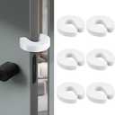 6 Pack Door Finger Pinch Guard, Anti Door Slam Stopper, Cat Toddler Door Stopper, Foam Baby Child Proof Door Stopper, Baby Proofing Doors to Keep Door Open Stop Door from Slamming