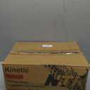 NTR 1-1/8" x 30' Kinetic Recovery Tow Rope (37,480lbs), with 2 UHMWPE Soft Shackles (40,980lbs), Heavy-Duty Offroad Snatch Strap, Vehicle Recovery kit for Jeep car Truck ATV UTV SUV, Grey