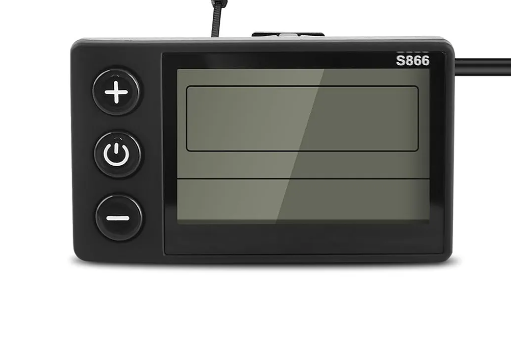 LCD Display, 24V 36V 48V ElectricBike Control Panel LCD Display Meter for Scooter Modification
