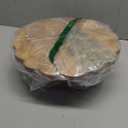 Mela Artisans Wooden Cake Stand 12 Inch | Natural Finish Mango Wood Pedestal Riser | Footed Cupcake & Dessert Stand | Multipurpose Cake Display for Home Decor | Dining Table | Pastries