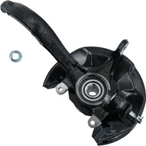 Steering Knuckle and Front Steering Knuckle Wheel Bearing Hub Assembly (Front Left Drive Side)