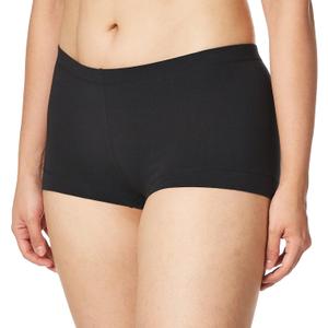 Maidenform Womens Cotton Boyshort Underwear, Comfortable Full-coverage Boy-shorts-panties (5, Black)