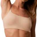 Calvin Klein Invisibles Comfort Seamless Adjustable Skinny Strap Bralette Bra Bare, size S