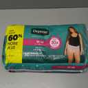 Depend Fresh Protection Adult Diapers, Incontinence & Postpartum Bladder Leak Underwear for Women, Disposable, Maximum, Medium, Blush, 30 Count