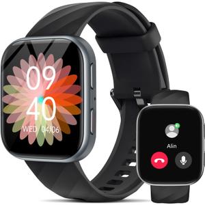 MorePro Smart Watch for Men Women(Make/Answer Call), 1.85" Smartwatch with 24/7 Heart Rate & Blood Pressure Monitor, Blood Oxy-gen Sleep Tracking, 120+ Sports Fitness Trackers for iPhone Android (Urban Bronze)