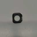 amBand 3 in 1 Metal Case Compatible with Apple Watch Series SE 3/SE 2/SE 6/5/4 44mm, W1 Protector Rugged Bumper with Watch Crown + Back Cover, Black