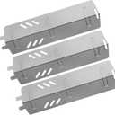 AJinTeby Stainless Steel Heat Plate Replacement for Gas Grill Model Backyard Backyard Grill, Uniflame Gas Grill, Walmart Expert Grill, RevoAce, BBQ Heat Shield Parts, 13 1/16" x 3 5/8"
