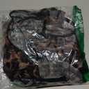 Women's Plus Size Leopard Lace Blouses Sheer Mesh Tie Front Long Sleeve Shirts Going Out Tops (X-Large Plus, Brown)