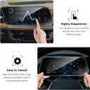 INTGET 2PCS Screen Protector for 2025 2026 Chevy Tahoe Accessories & Chevy Suburban Accessories Tempered Glass 17.7inch &11inch Touchscreen Saver for Tahoe &Suburban LS/LT/RST/Z71/Premier/High Country