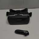 VR Headset with Bluetooth Controller - Universal 3D Virtual Reality Glasses Compatible for 4.7-7 inch iPhone Android Phones, Features Adjustable HD Lens & Heat Dissipation Design