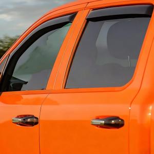 in-Channel Window Visors Sun Rain Guards Vent Deflctors Window Shade for Nissan Rogue 2021-2026 Wind Deflector with Clips 4pc Dark Smoke