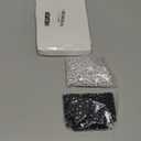 LGEGE 1000 White and 1000 Black Beads for Children's Birthdays and Holidays, Great Gift, Pixel Art Project, Compatible with Perler Melty Iron Hama Pegboards