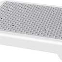 SPACELEAD Mobility Step Stool for Adults & Seniors, Indoor/Outdoor Portable Stair Assist, Anti-Slip Platform for Bathroom Kitchen, Office, and Bedroom, 600lbs Capacity, White Gray