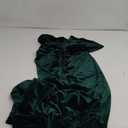 Simplee Women's Formal V Neck Wrap Short Sleeve Velvet Maxi Dress Elegant Bell Sleeve Slit Party Long Dresses XL