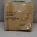 Hykolity 16 inch Dimmable LED Flush Mount Ceiling Light, Oil Rubbed Bronze, 36W, 2200LM, 2.7/3/3.5/4K/5K Adjustbale, 120Light Angle, CRI90, Ceiling Lamp for Bedroom, Kitchen, Office,ETL Listed