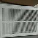 Return Air Filter Grille Fit 14x20 Duct Opening,Steel Air Return Vent Cover Grill,HVAC Vent Covers for Wall and Ceiling,Holds 1" Thick AC Filter